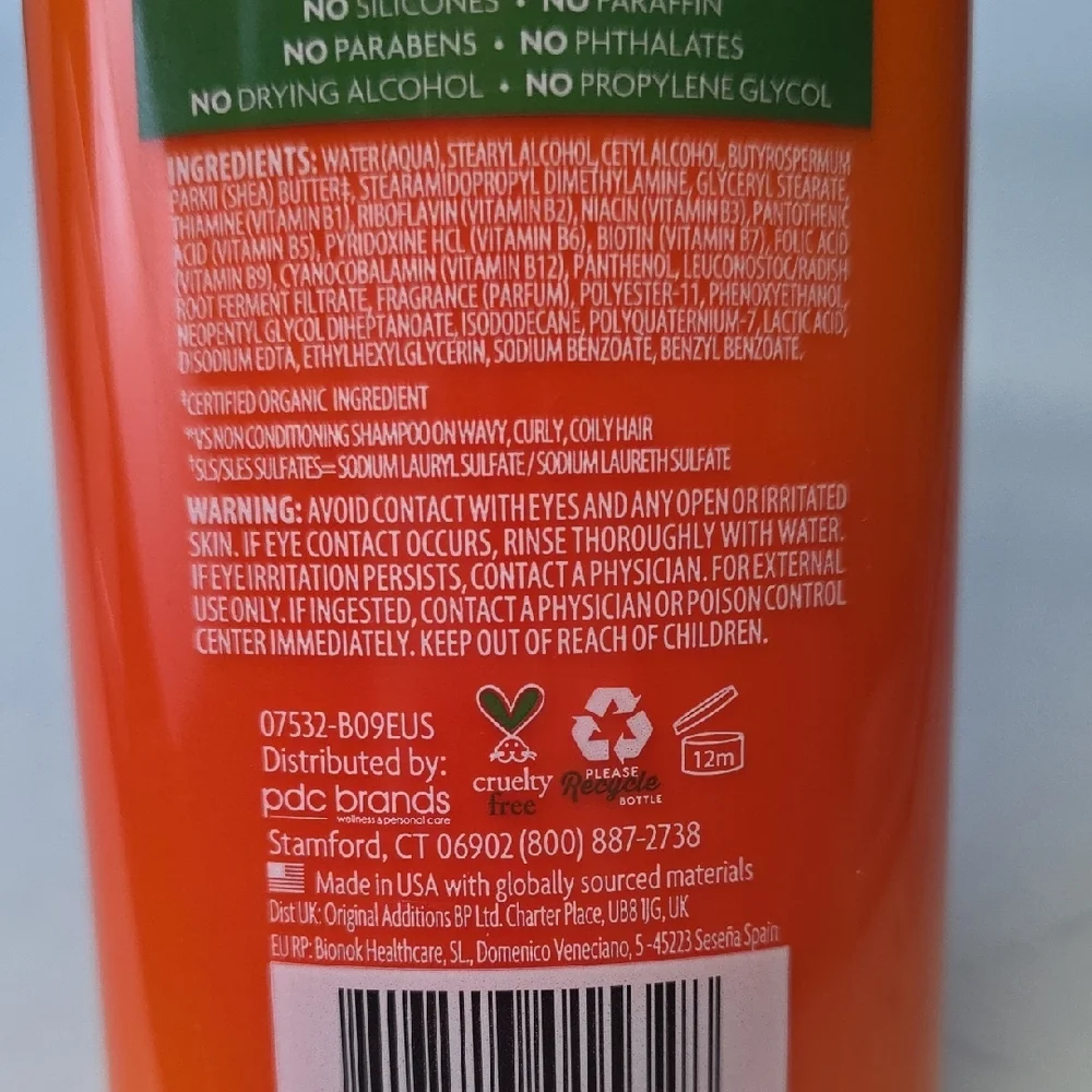 Cantu Shea Butter Orange Hair‎ Conditioner